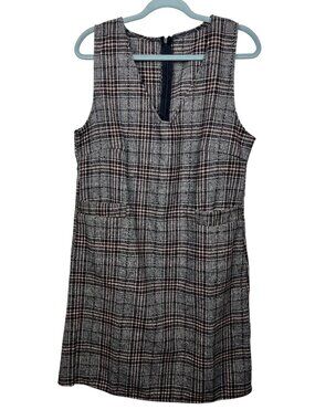 Boutique Plaid Jumper Dress